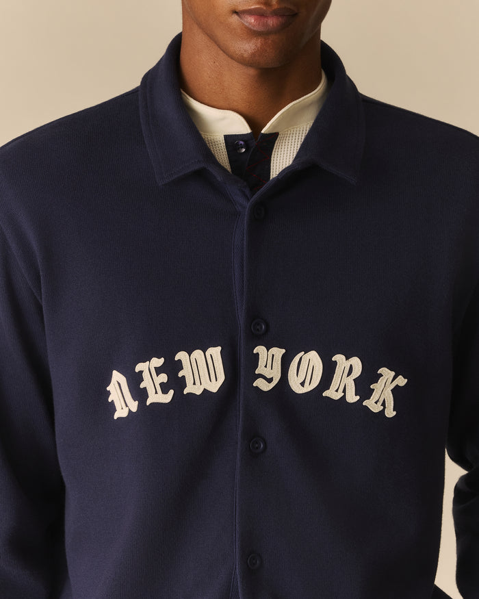 New York Richie Rugby Overshirt Navy Navy / XL