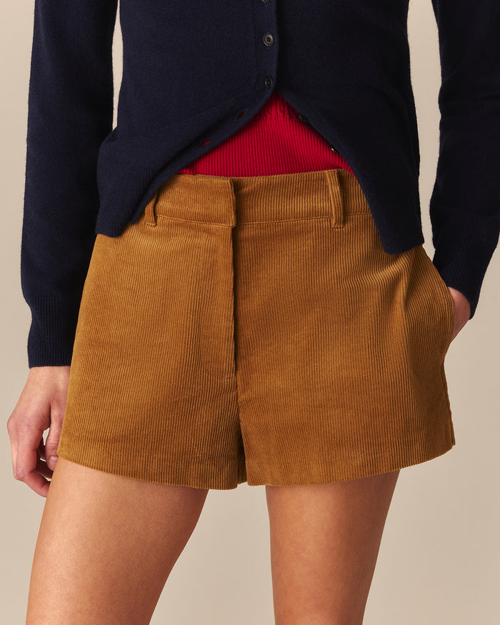 Nova Corduroy A-Line Short Khaki Khaki / XL