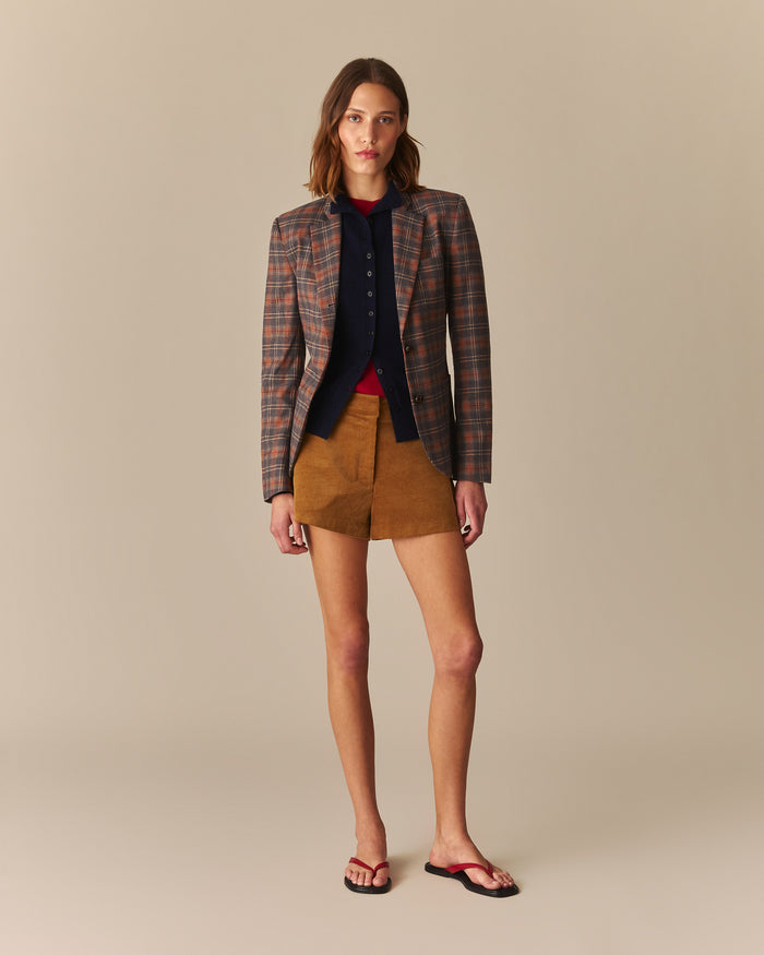 Nova Corduroy A-Line Short Khaki Khaki / XL