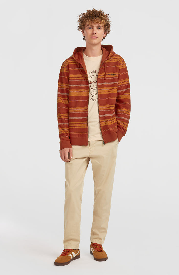 O'NEILL BAVARO FZ HOODIE | Brown Bavaro