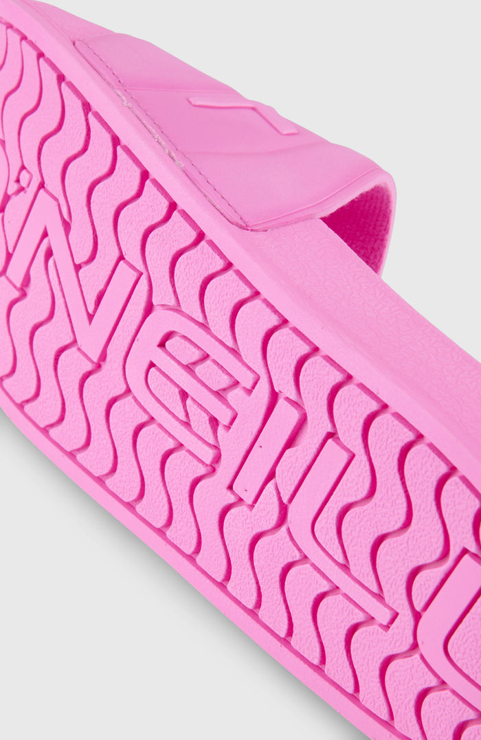 O'Neill Embossed Slides | Electric Fuschia