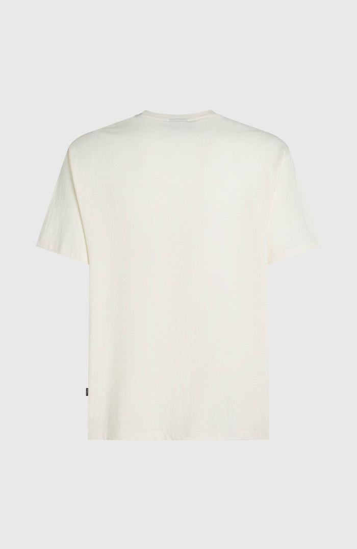O’Neill Logo Stripe T-Shirt | Snow White