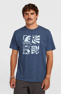 O’Neill Melange Front Print T-Shirt | English Evening