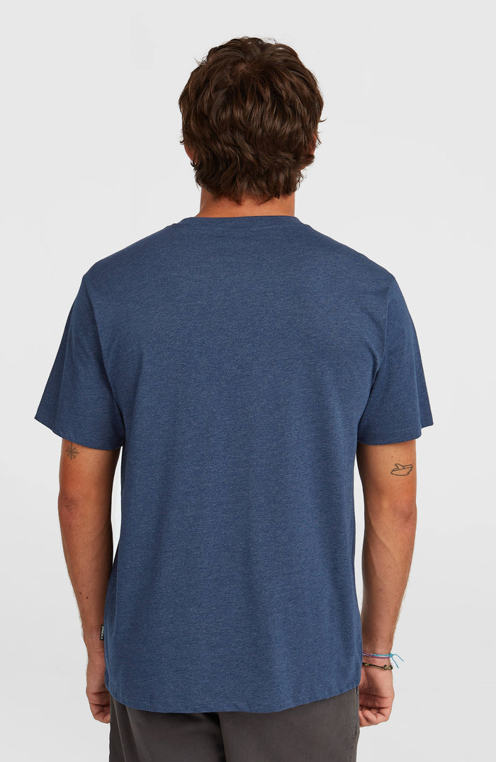 O’Neill Melange Front Print T-Shirt | English Evening