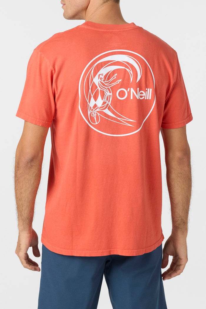 O'Riginals Circle Surfer Relaxed Fit Tee - Burnt Sienna | O'Neill