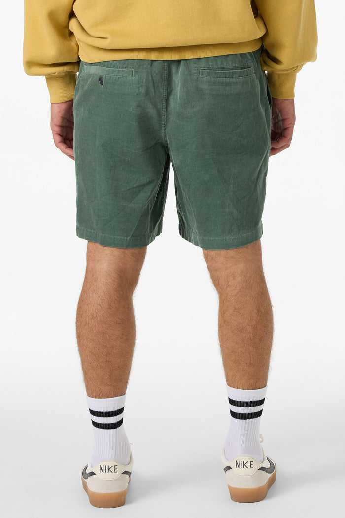 O'Riginals Cord Elastic Waist 18" Shorts - Dark Forest | O'Neill