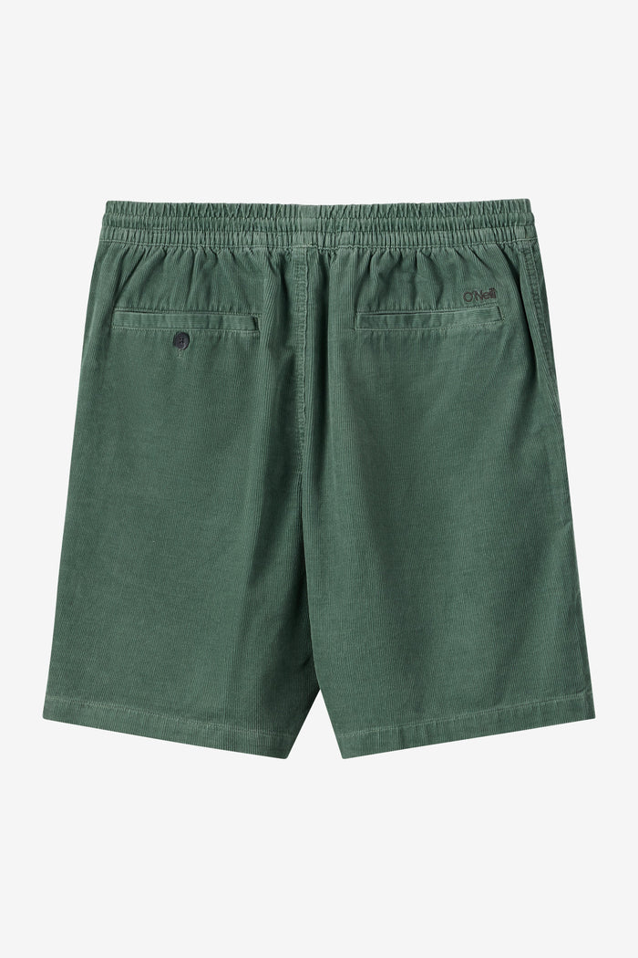 O'Riginals Cord Elastic Waist 18" Shorts -  | O'Neill