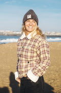 O'Riginals Fleece-Lined Jacket | Beige Check Flannel
