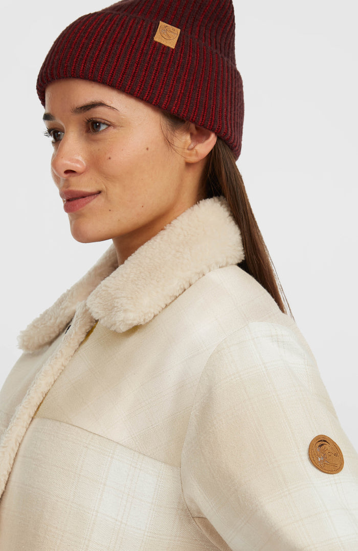 O'Riginals Fleece-Lined Jacket | Beige Check