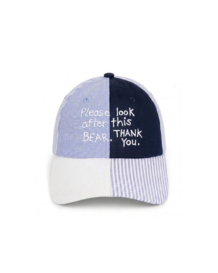 Paddington Color Block Baseball Cap Blue Color Block
