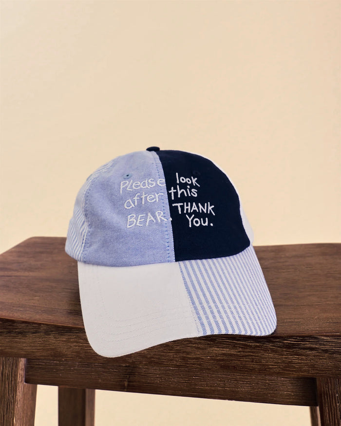Paddington Color Block Baseball Cap Blue Color Block