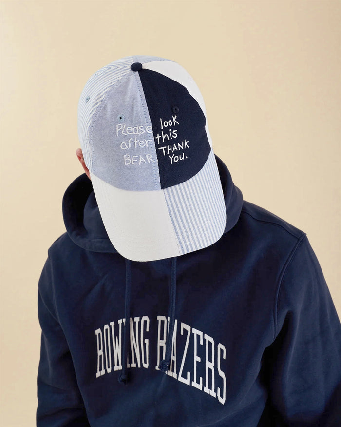 Paddington Color Block Baseball Cap Blue Color Block