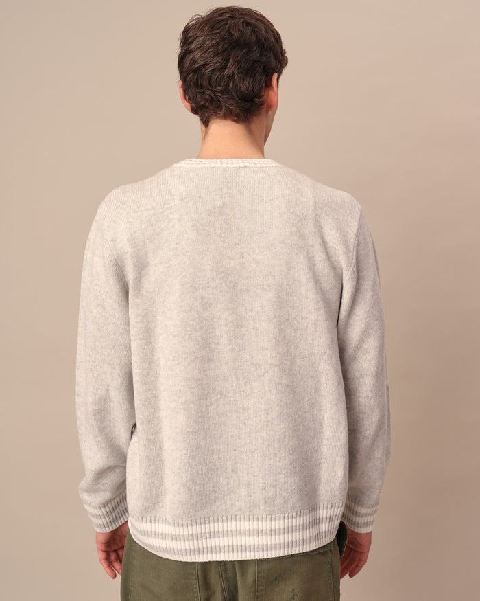 Paddington Heathered Cashmere Sweater Heather Natural