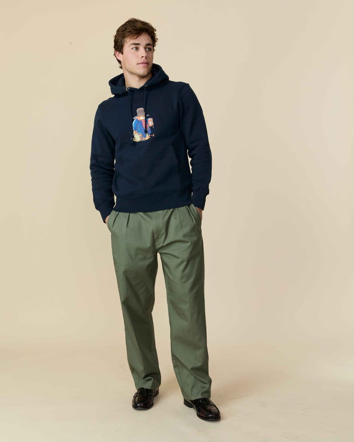 Paddington Hoodie Navy