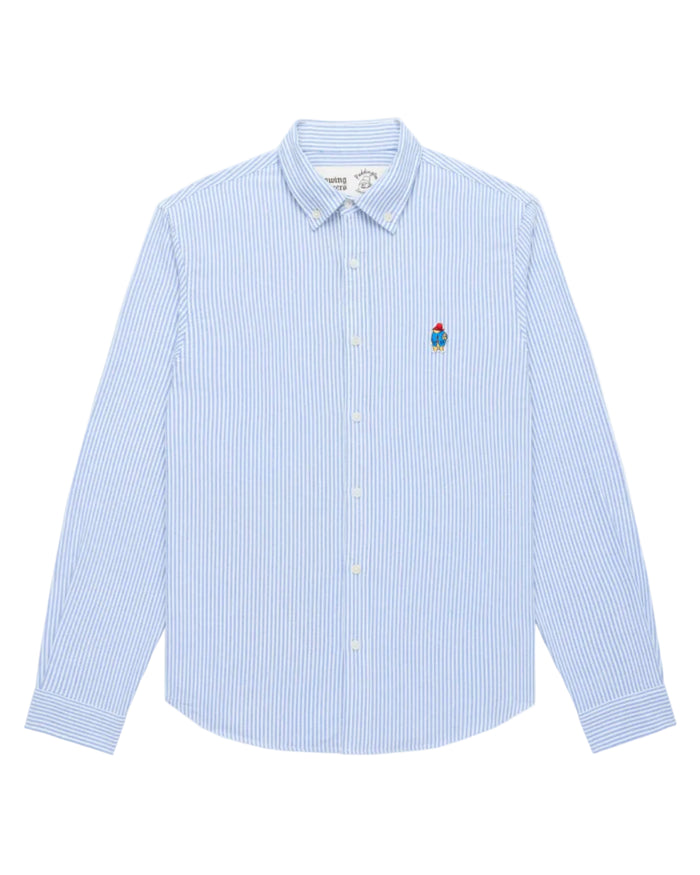Paddington Oxford Light Blue Stripe