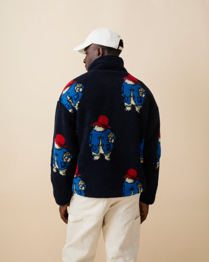 Paddington Sherpa Jacket Navy