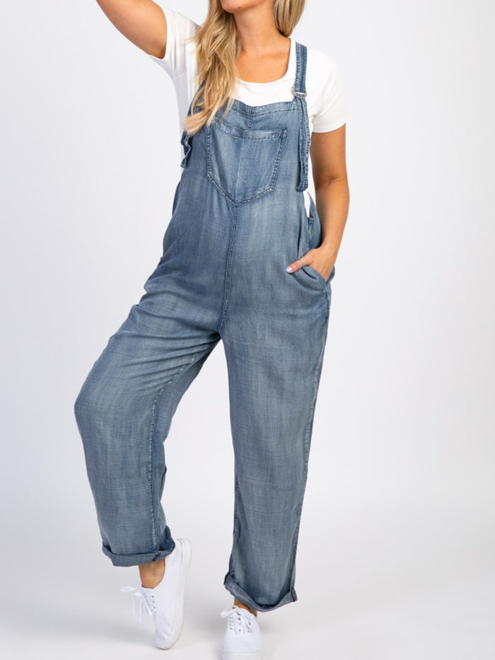 Pregnant Women Casual Jumpsuit Jeans