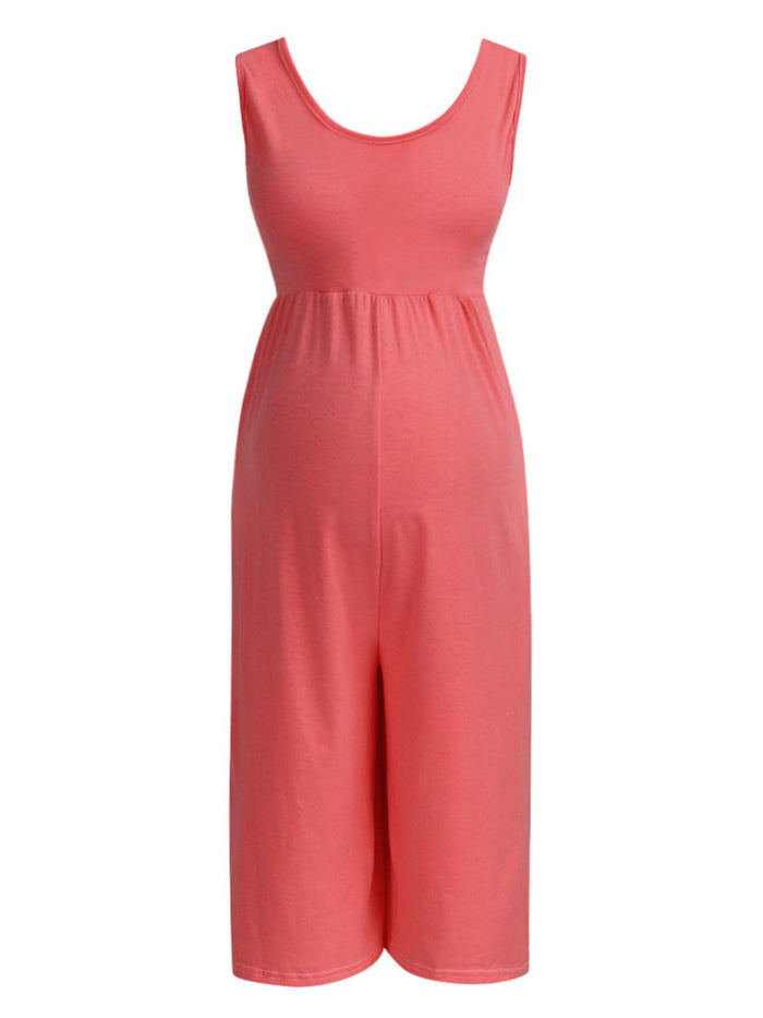 Pregnant Women Casual Loose Jumpsuit