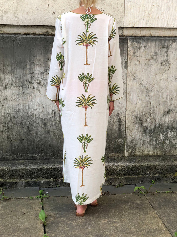 Printed Long Sleeve Dress