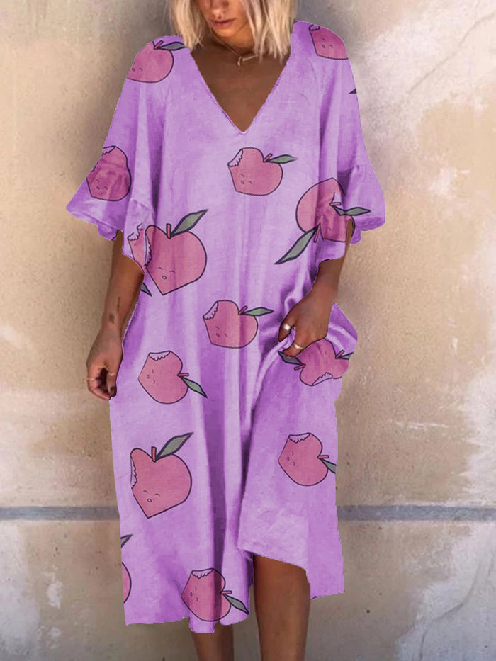 Printed Loose Dress