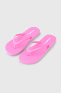 Profile Small Logo Sandals | Electric Fuschia