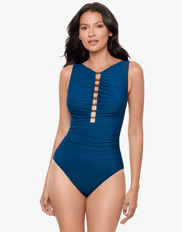 Miraclesuit Razzle Dazzle Swizzle Swimsuit - Twilight - Simply Beach UK