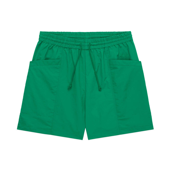 Rip Stop Nylon Draw Shorts Bright Green