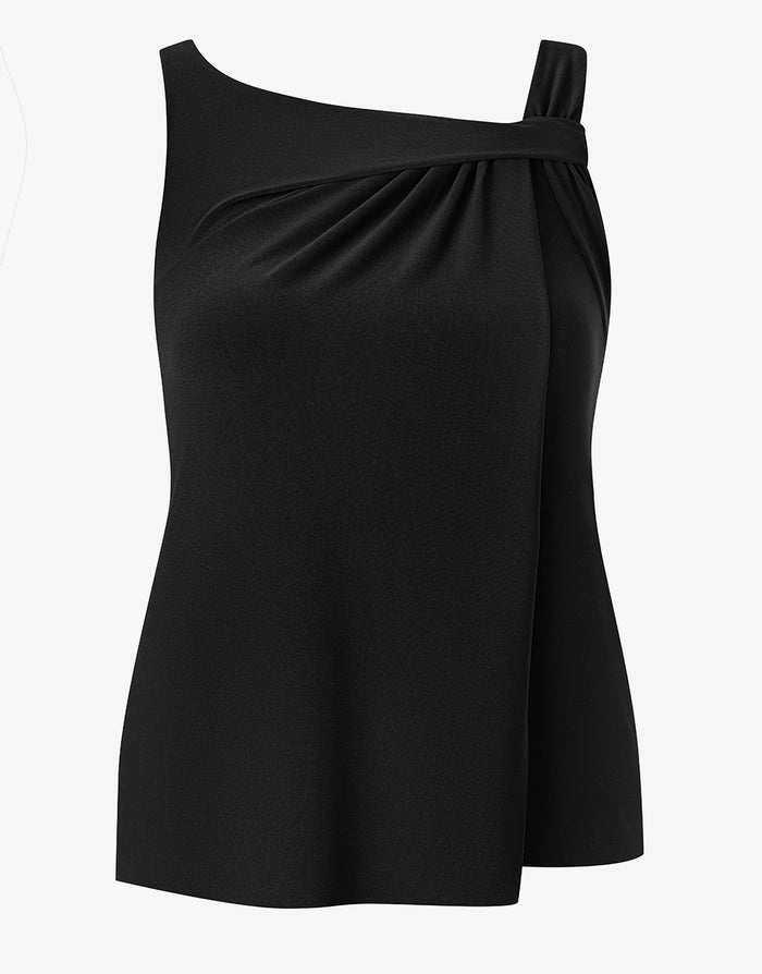 Rock Solid Atria Tankini Top - Black