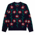 Roses Sweater Navy Multi