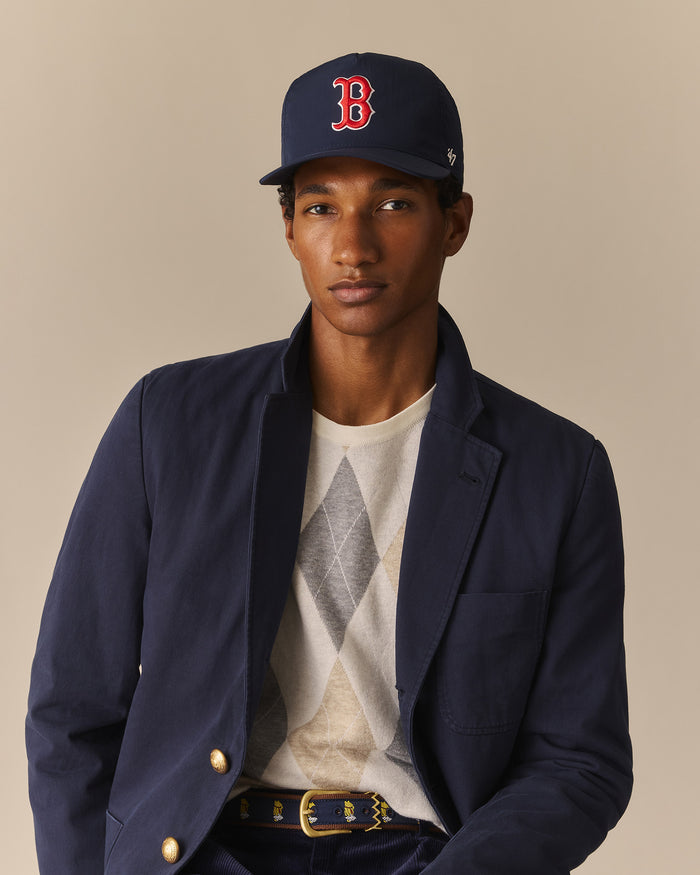 Rowing Blazers x '47 Nylon Red Sox Cap Navy