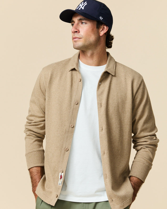 Rugby Overshirt Khaki