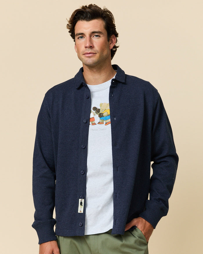 Rugby Overshirt Navy