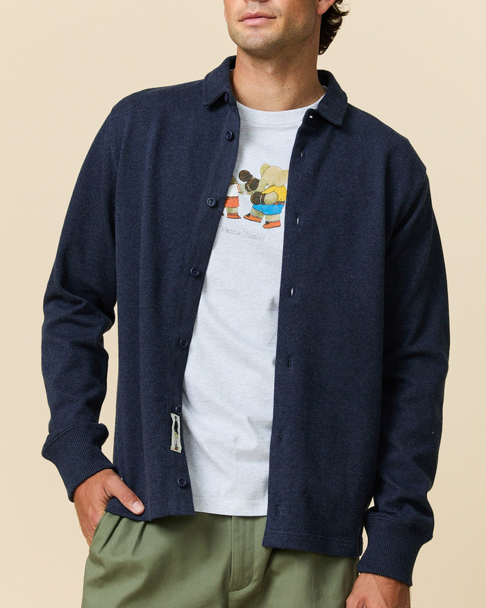 Rugby Overshirt Navy