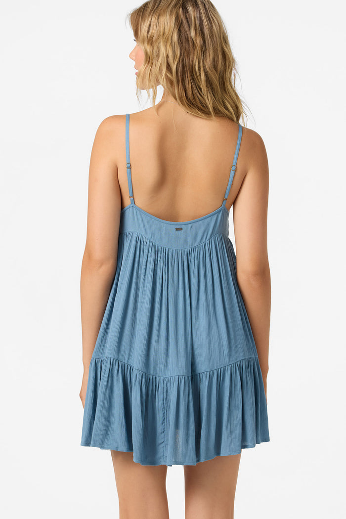 Saltwater Solids Rilee Dress - Provincial Blue | O'Neill