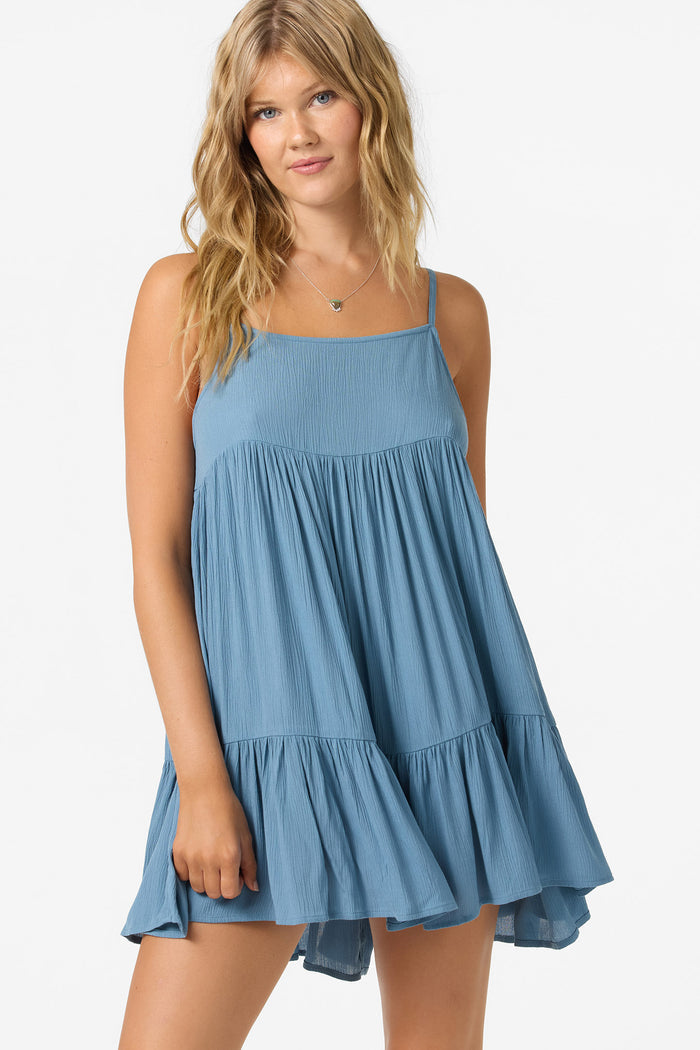 Saltwater Solids Rilee Dress - Provincial Blue | O'Neill