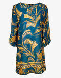 Satin Fruits Tunic - Ocean Pineapple - Simply Beach UK
