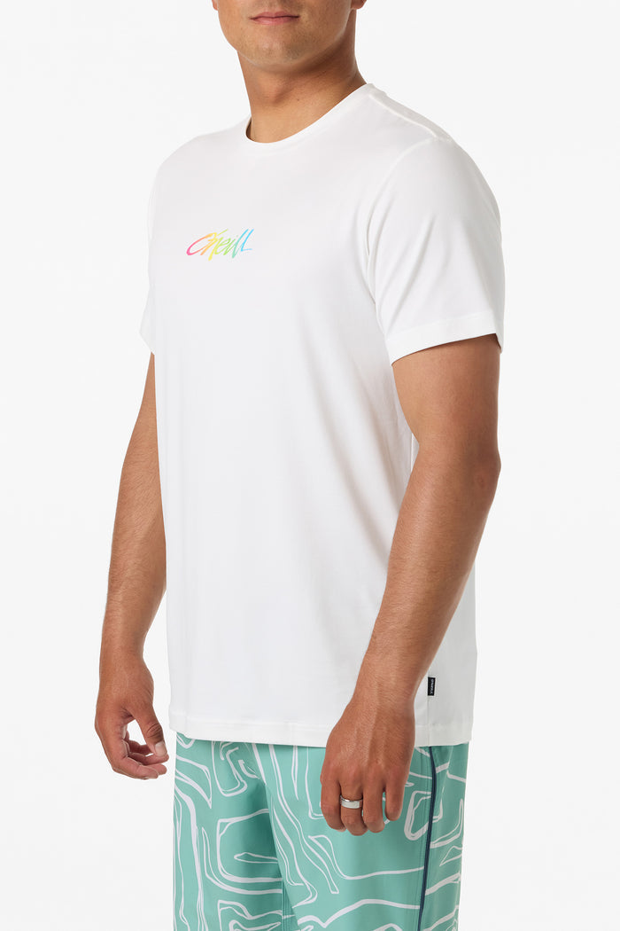 Script UPF Tee - White | O'Neill