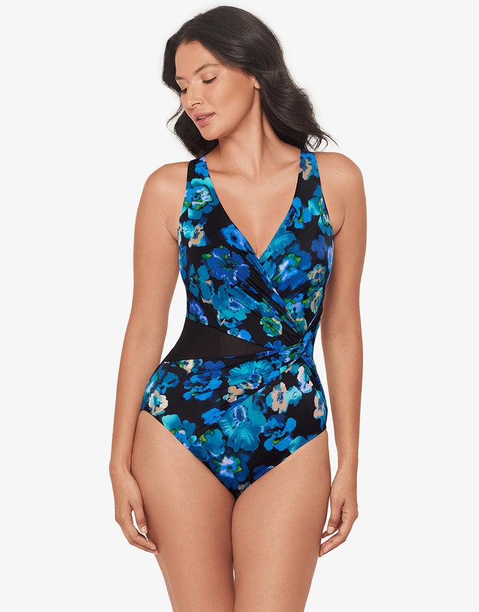 Secret Garden Circe Swimsuit - Black/Multi