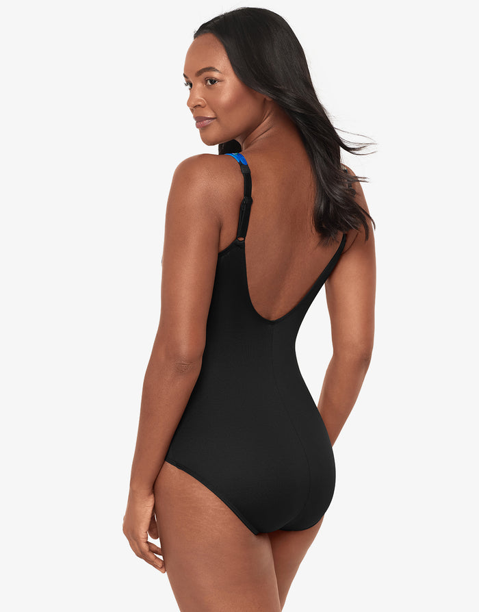 Secret Garden Oceanus Swimsuit - Black/Multi