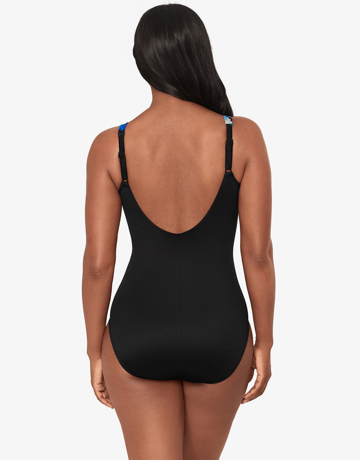 Secret Garden Oceanus Swimsuit - Black/Multi