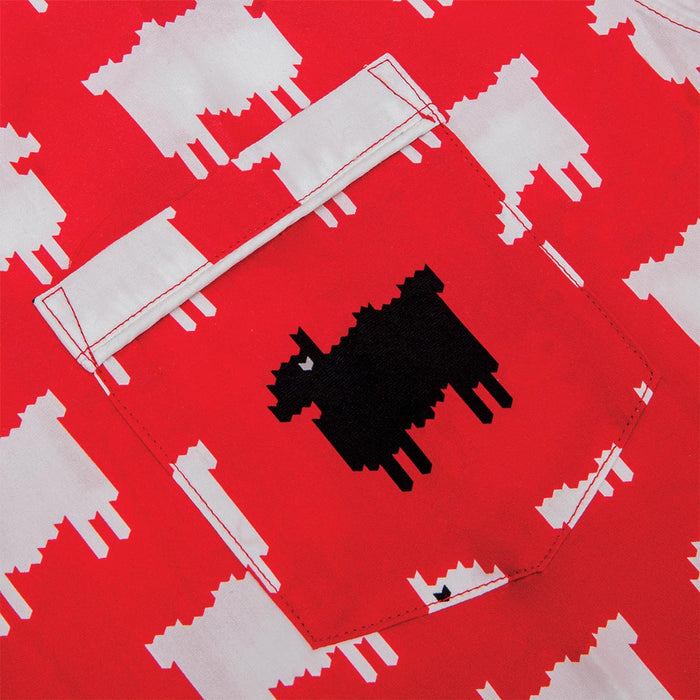 Sheep Cotton Lounge Set Diana Red