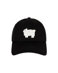 Sheep Twill Baseball Cap Black