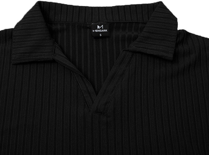 Short Sleeves Polo Shirt - Black