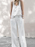 Simple Casual Comfortable Soft Vest T-Shirt Top