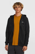 Small Logo Full-Zip Hoodie | Black Out