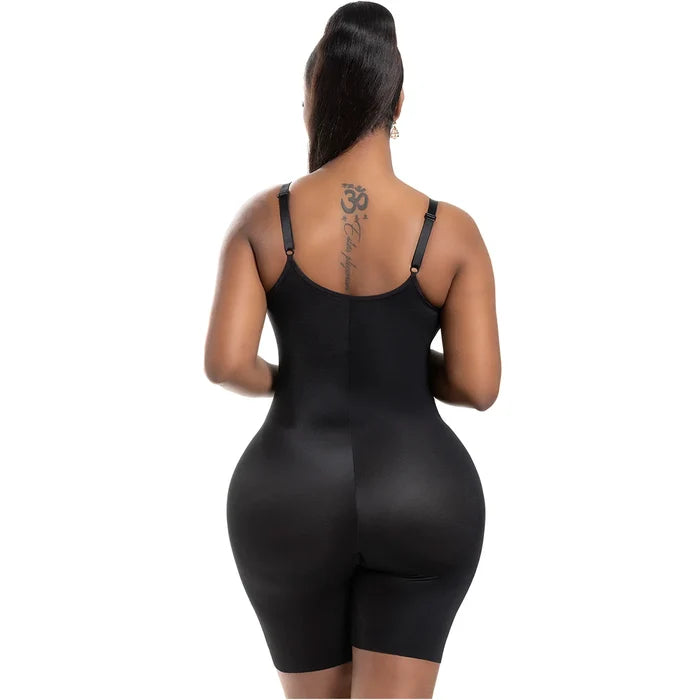 Snatched Body Tummy Control Shapewear Bodysuit for Women with Built-in Bra