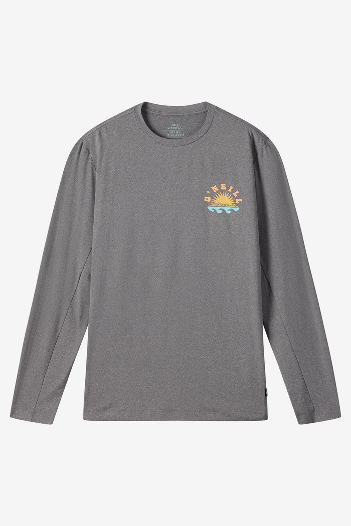 Solar Scenic UPF Long Sleeve Tee - Gargoyle Melange | O'Neill