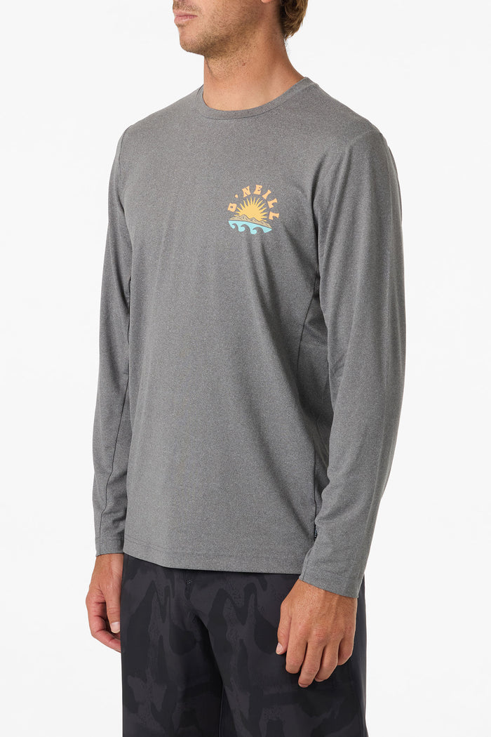 Solar Scenic UPF Long Sleeve Tee - Gargoyle Melange | O'Neill