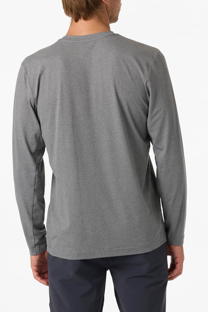 Solar Scenic UPF Long Sleeve Tee - Gargoyle Melange | O'Neill