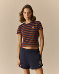 Striped Cambridge Tee Multi-Color Multi-Color / XL